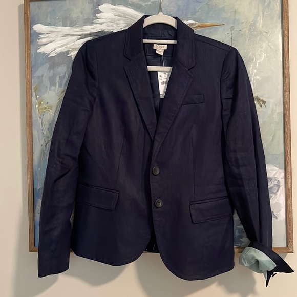 JCrew navy blazer - Picture 1 of 2